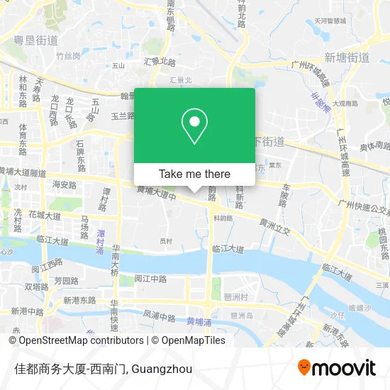 佳都商务大厦-西南门 map