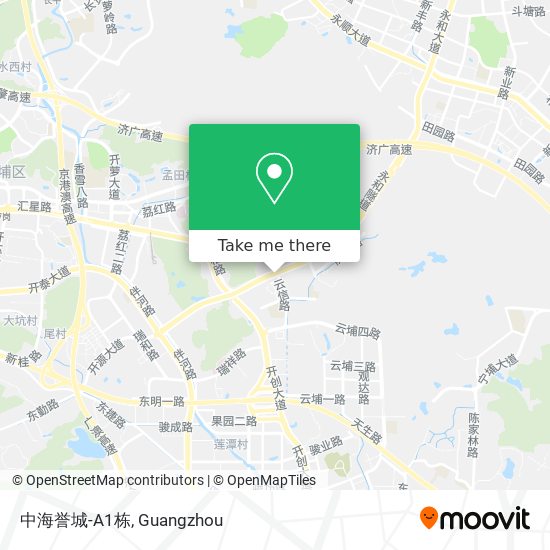 中海誉城-A1栋 map