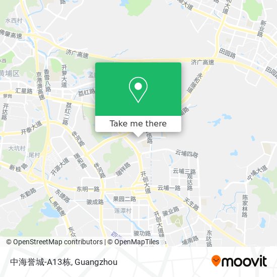 中海誉城-A13栋 map