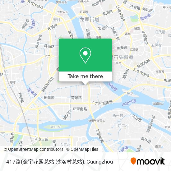 417路(金宇花园总站-沙洛村总站) map
