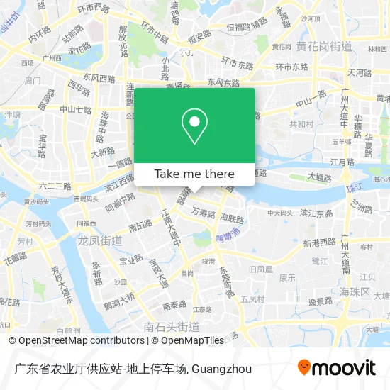 广东省农业厅供应站-地上停车场 map