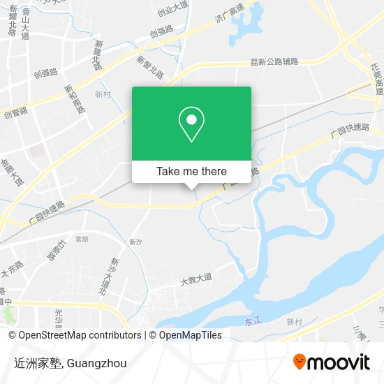 近洲家塾 map