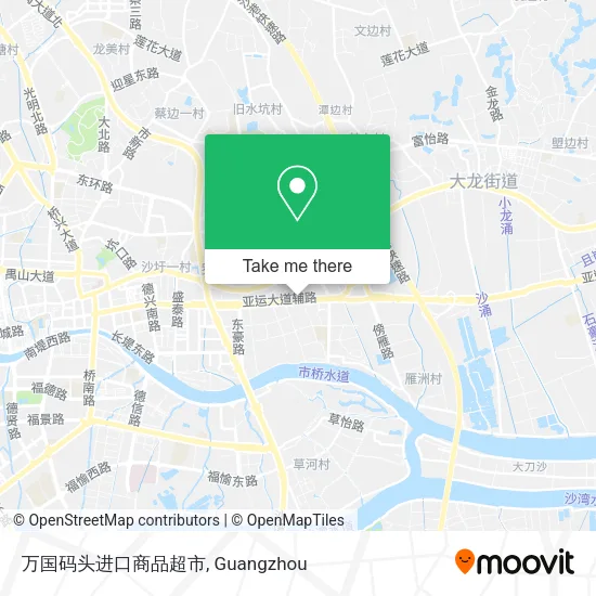 万国码头进口商品超市 map