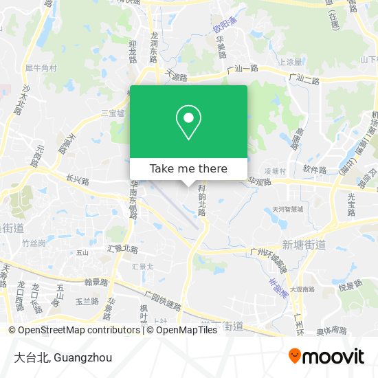 大台北 map