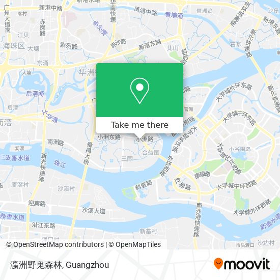 瀛洲野鬼森林 map