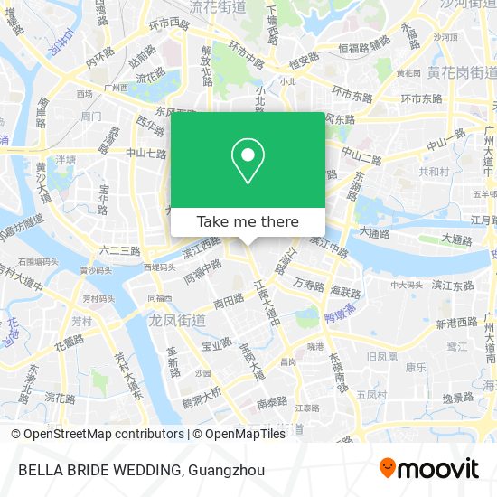 BELLA BRIDE WEDDING map