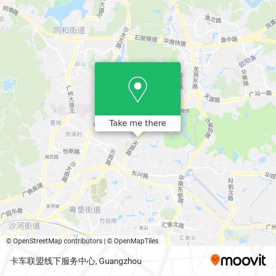 卡车联盟线下服务中心 map
