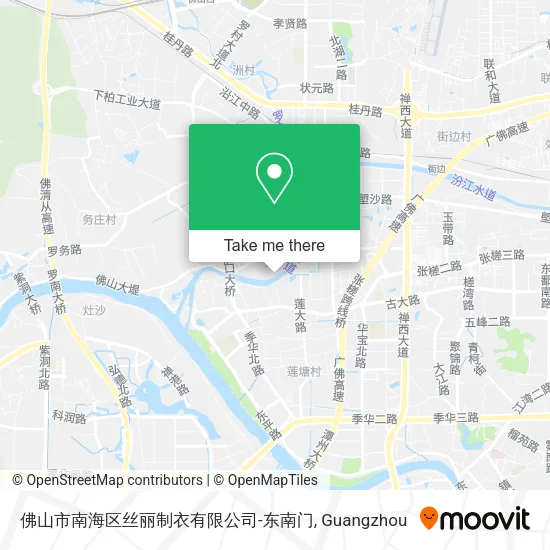 佛山市南海区丝丽制衣有限公司-东南门 map