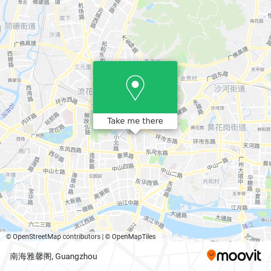 南海雅馨阁 map