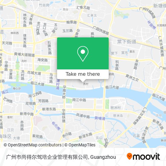 广州巿尚得尔驾培企业管理有限公司 map