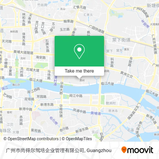 广州巿尚得尔驾培企业管理有限公司 map