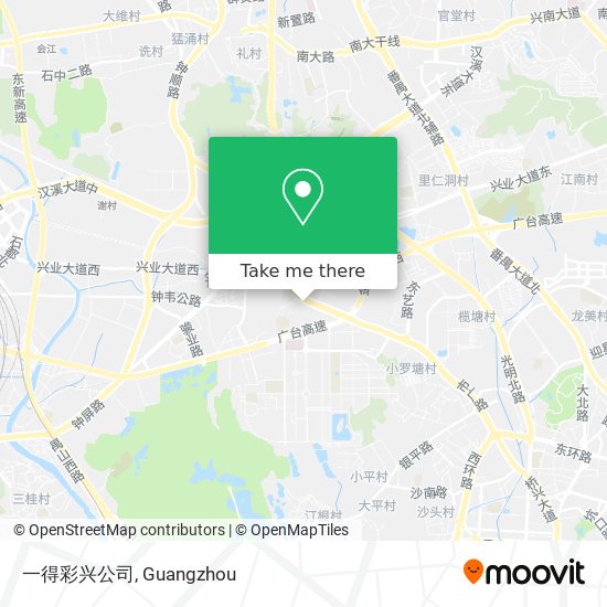 一得彩兴公司 map