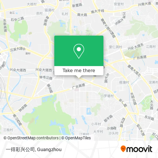 一得彩兴公司 map