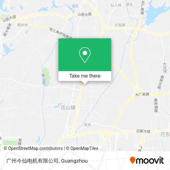 广州今仙电机有限公司 map