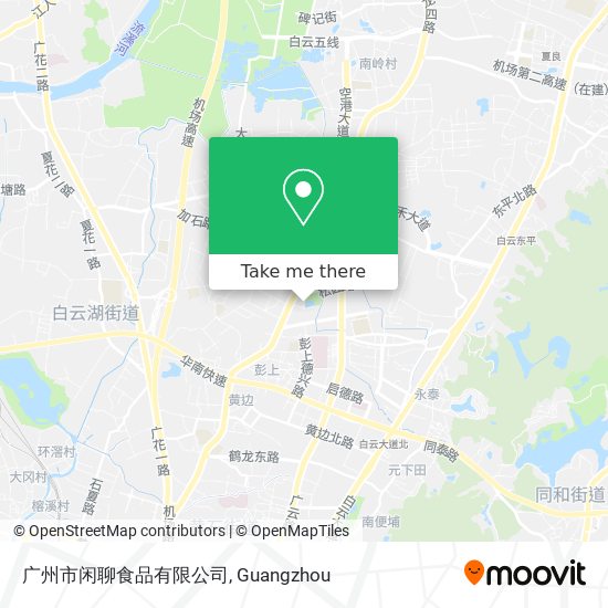广州市闲聊食品有限公司 map