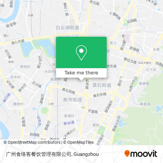 广州食络客餐饮管理有限公司 map