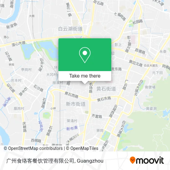 广州食络客餐饮管理有限公司 map