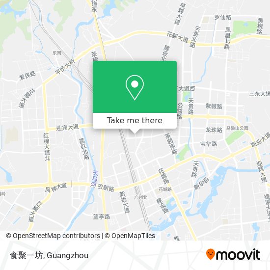 食聚一坊 map