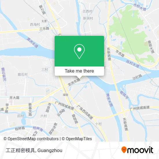 工正精密模具 map