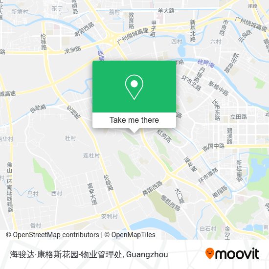 海骏达·康格斯花园-物业管理处 map