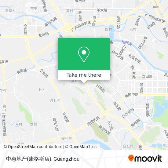 中惠地产(康格斯店) map