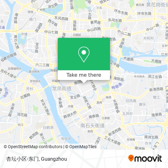 杏坛小区-东门 map
