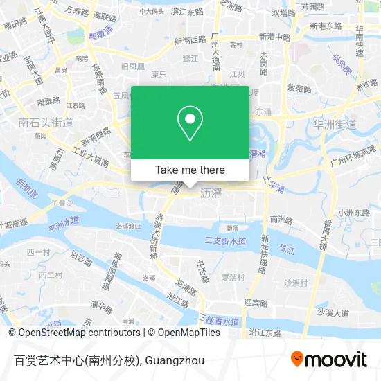 百赏艺术中心(南州分校) map