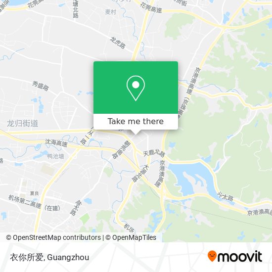衣你所爱 map
