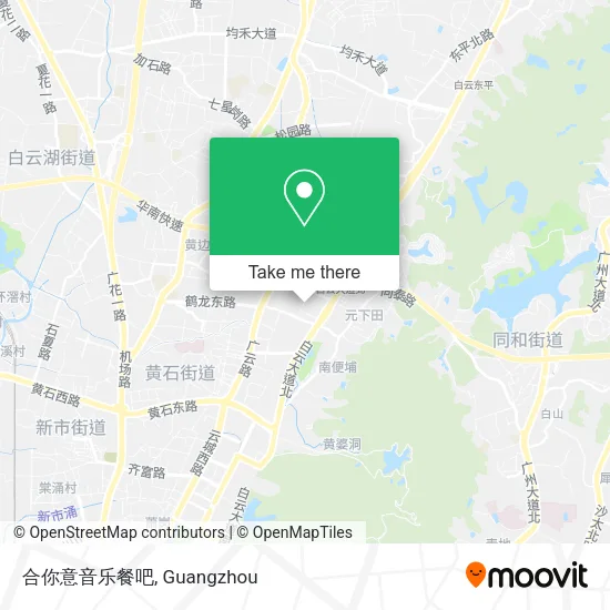 合你意音乐餐吧 map