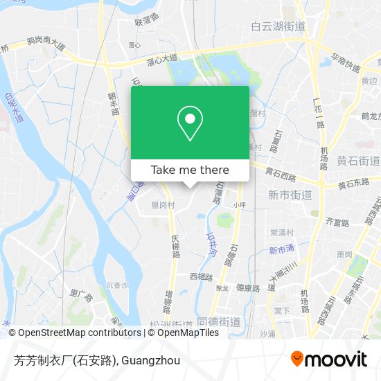 芳芳制衣厂(石安路) map