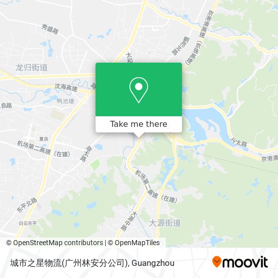 城市之星物流(广州林安分公司) map
