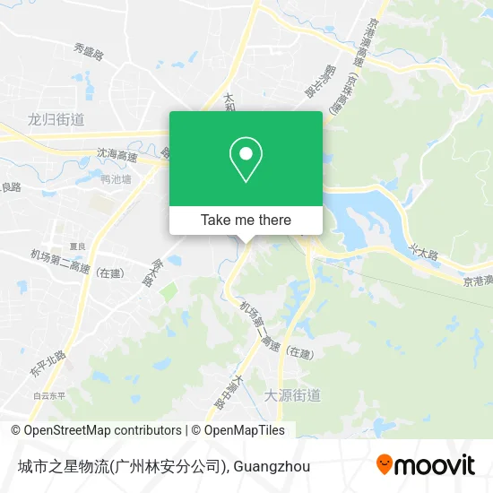 城市之星物流(广州林安分公司) map