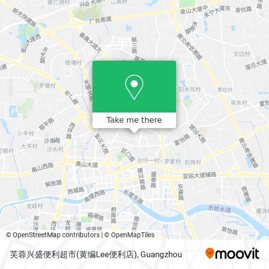 芙蓉兴盛便利超市(黄编Lee便利店) map