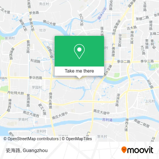 瓷海路 map