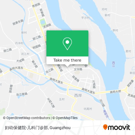 妇幼保健院-儿科门诊部 map