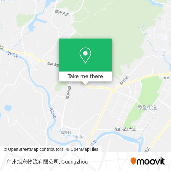 广州旭东物流有限公司 map