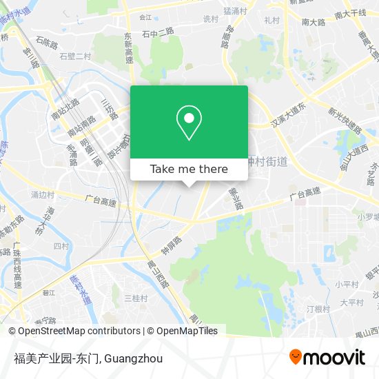 福美产业园-东门 map