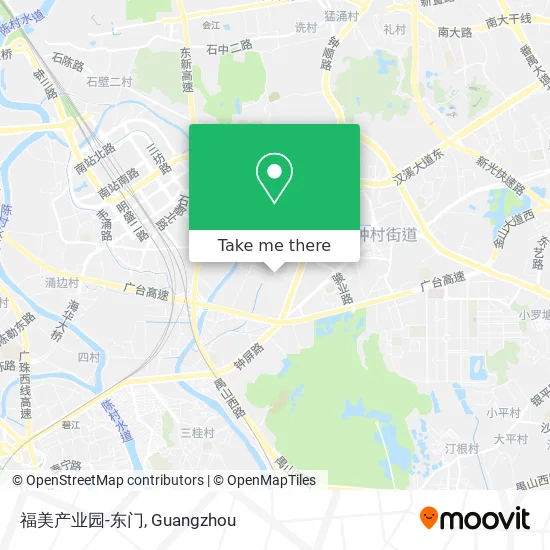 福美产业园-东门 map