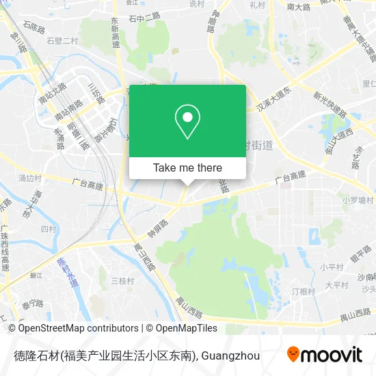 德隆石材(福美产业园生活小区东南) map