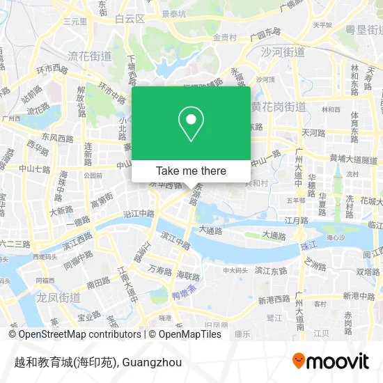 越和教育城(海印苑) map