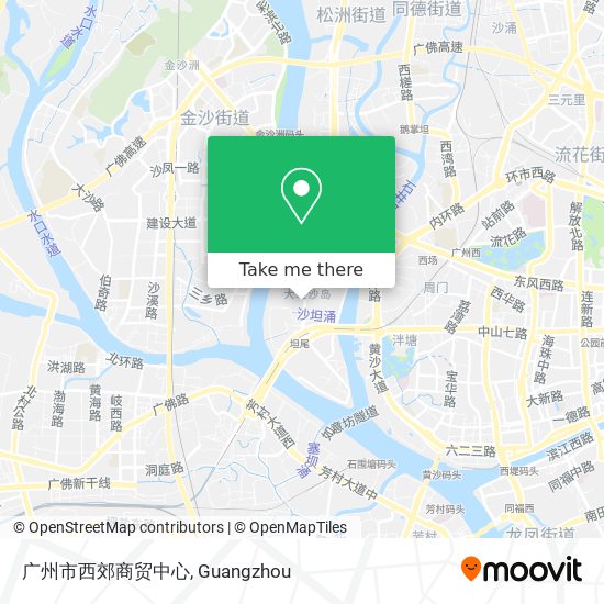 广州市西郊商贸中心 map