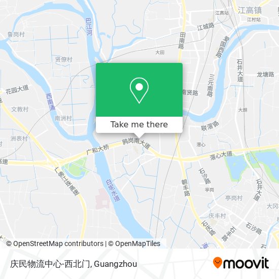 庆民物流中心-西北门 map