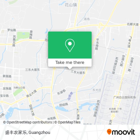 盛丰农家乐 map