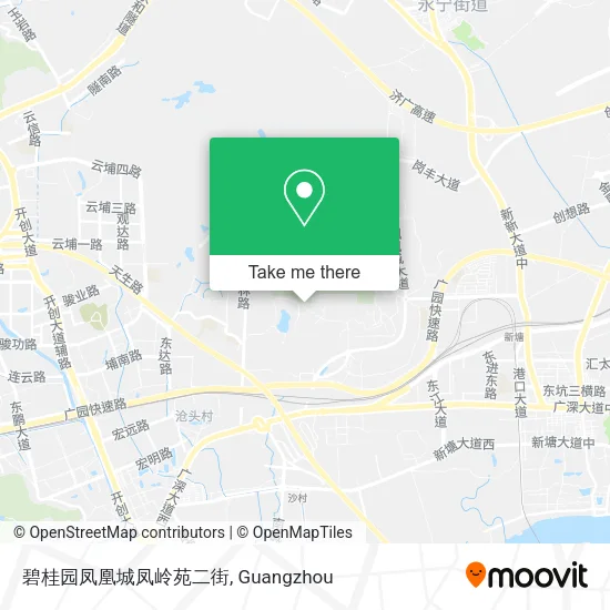 碧桂园凤凰城凤岭苑二街 map