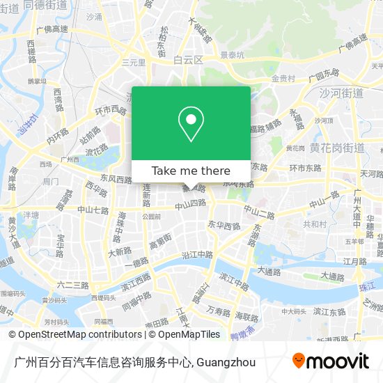 广州百分百汽车信息咨询服务中心 map