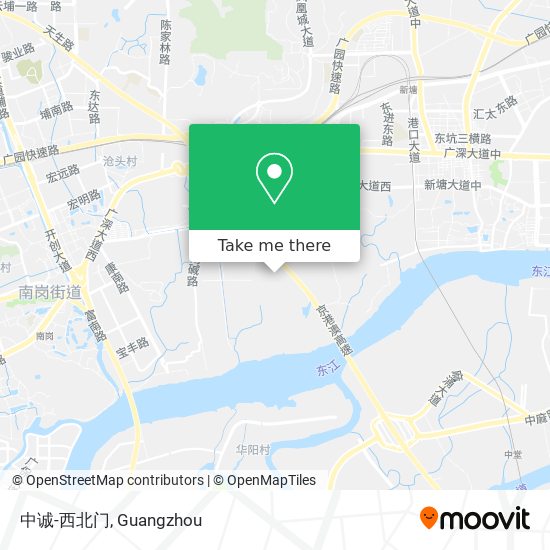 中诚-西北门 map