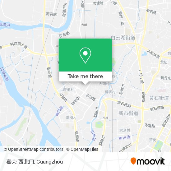 嘉荣-西北门 map