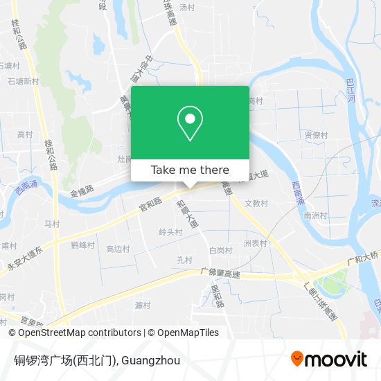 铜锣湾广场(西北门) map