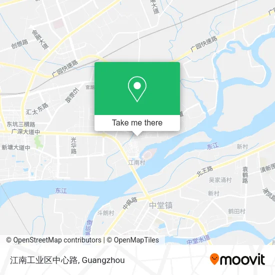 江南工业区中心路 map