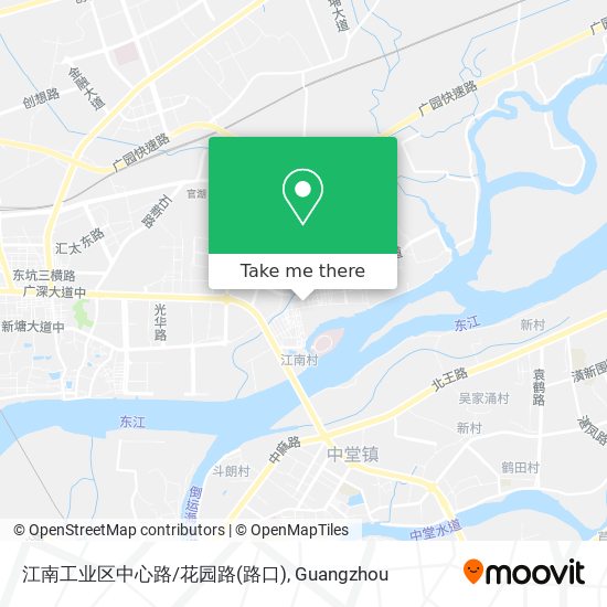 江南工业区中心路/花园路(路口) map